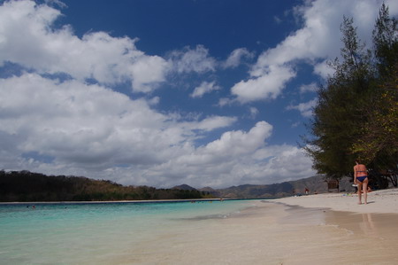 Salah satu view di Gili 